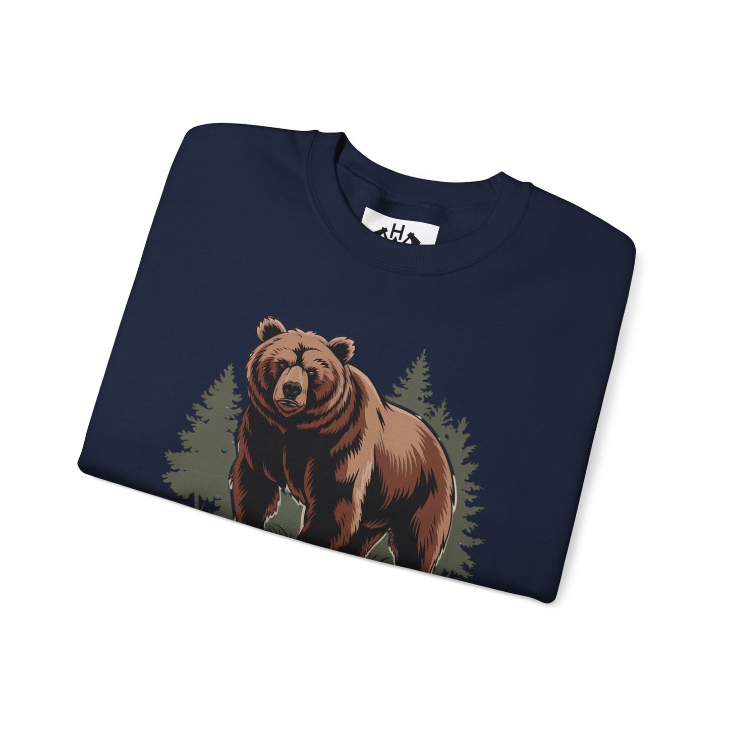 Grizzly Bear Freedom Over Fear Sweatshirt
