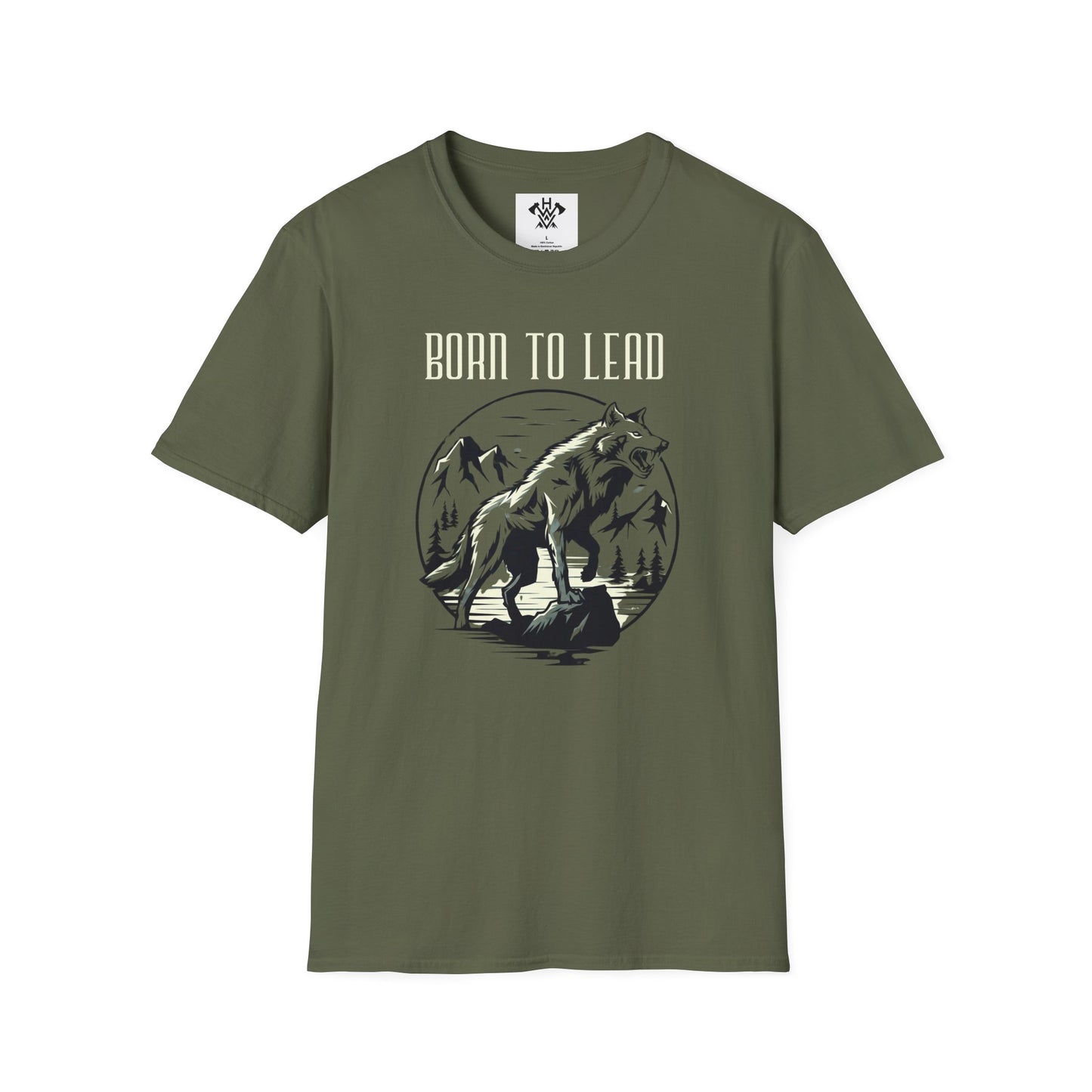 Born To Lead Wolf T-Shirt