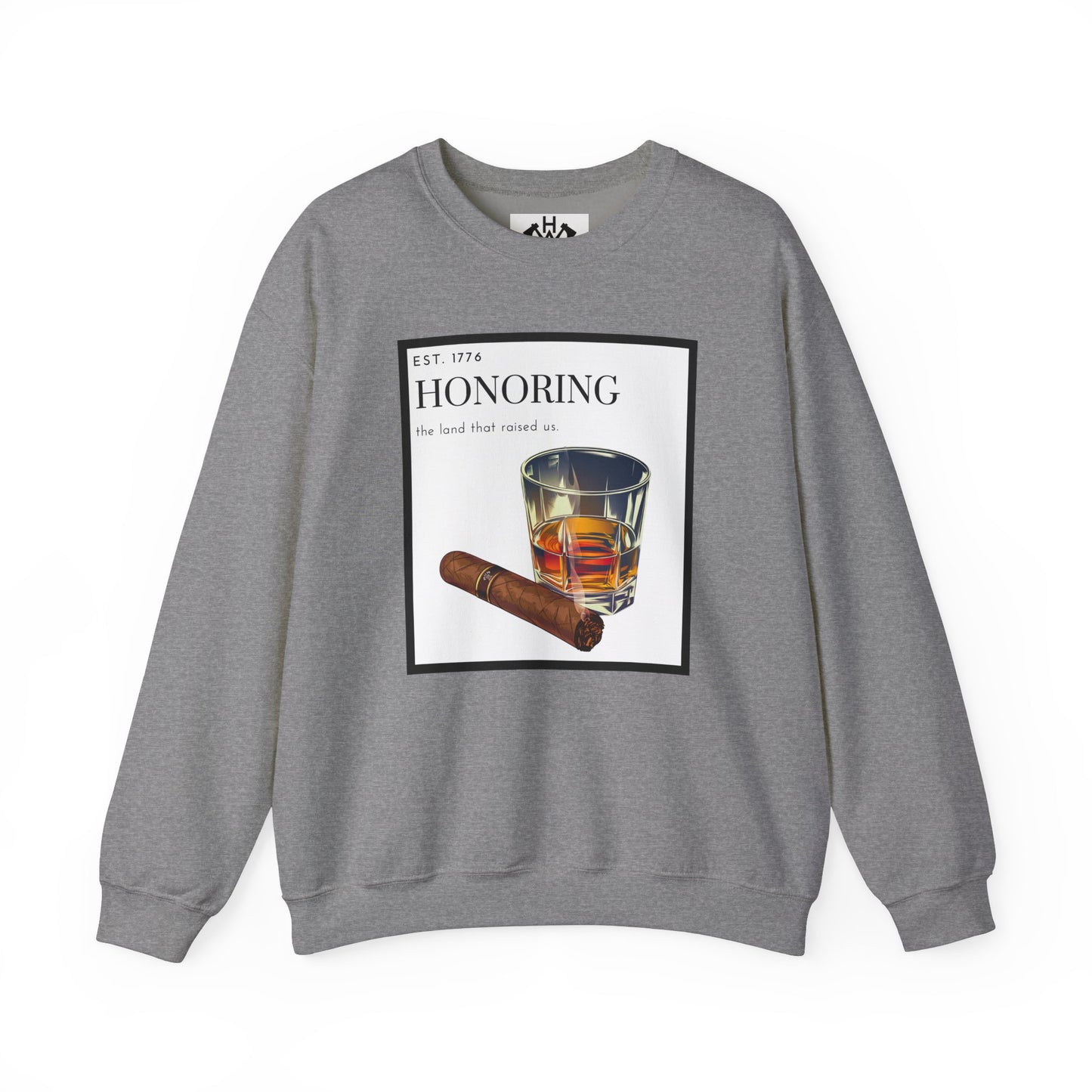 Rustic Cigar Whiskey Sweatshirt