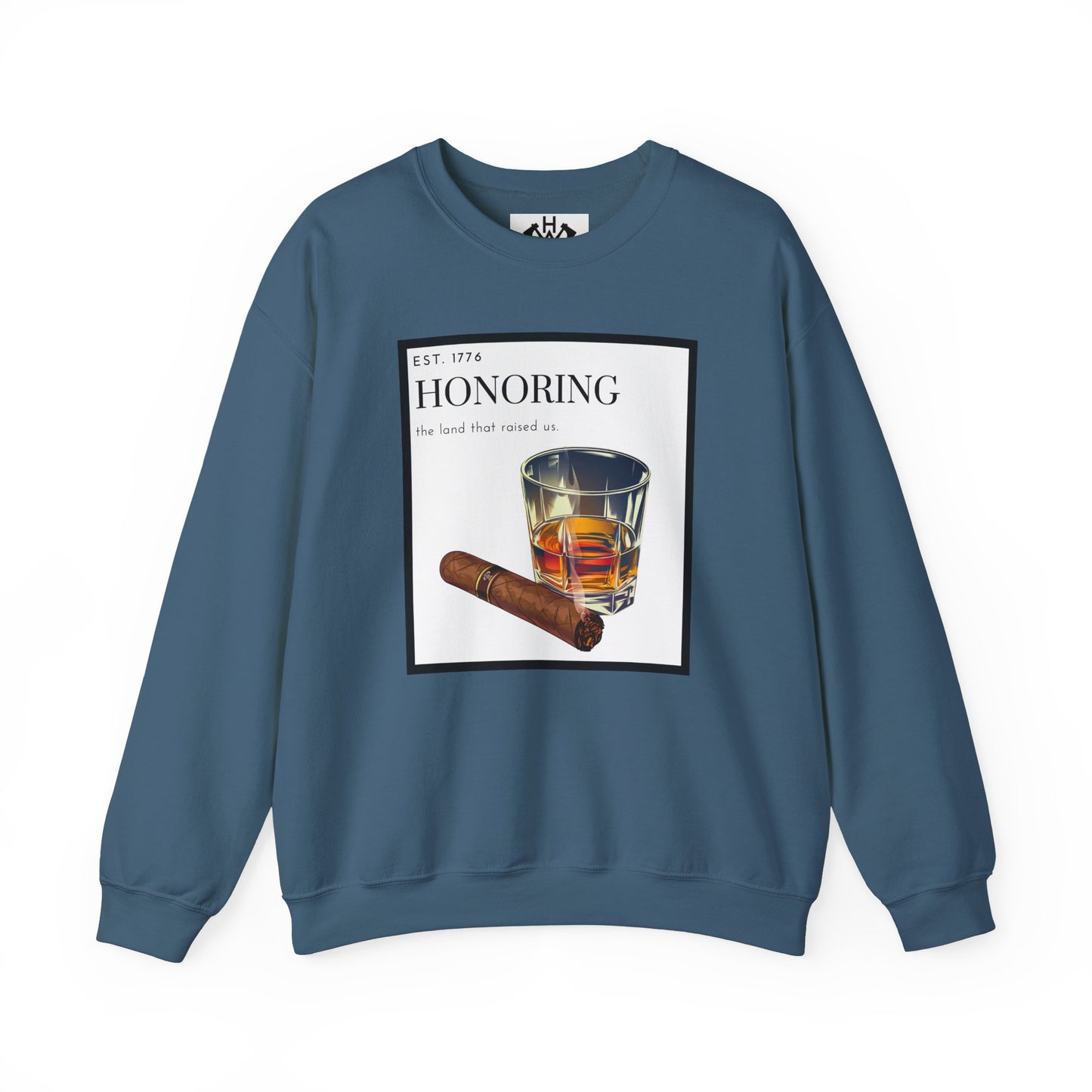 Rustic Cigar Whiskey Sweatshirt