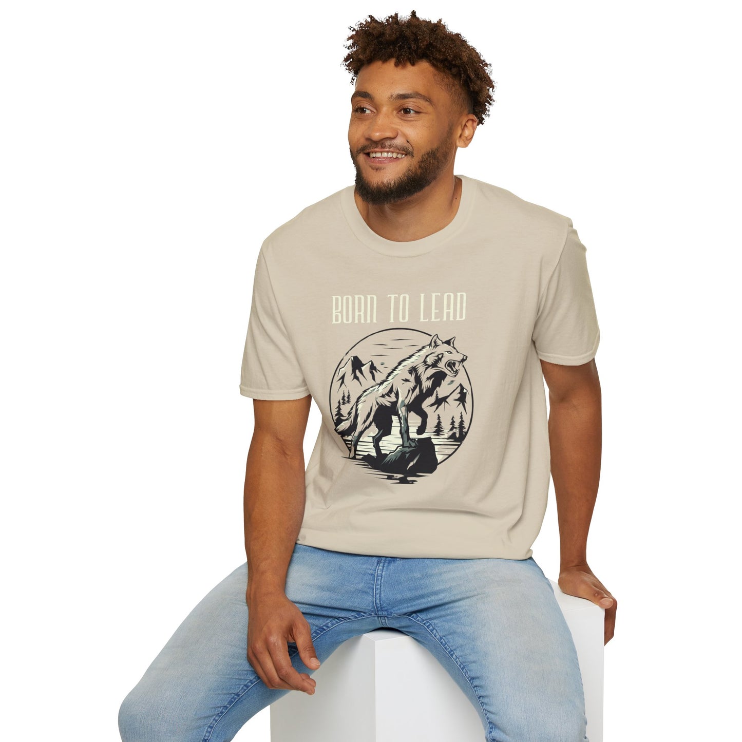 Born To Lead Wolf T-Shirt