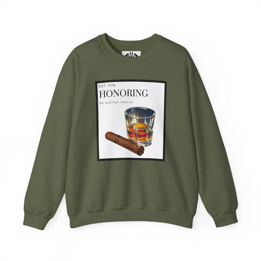 Rustic Cigar Whiskey Sweatshirt