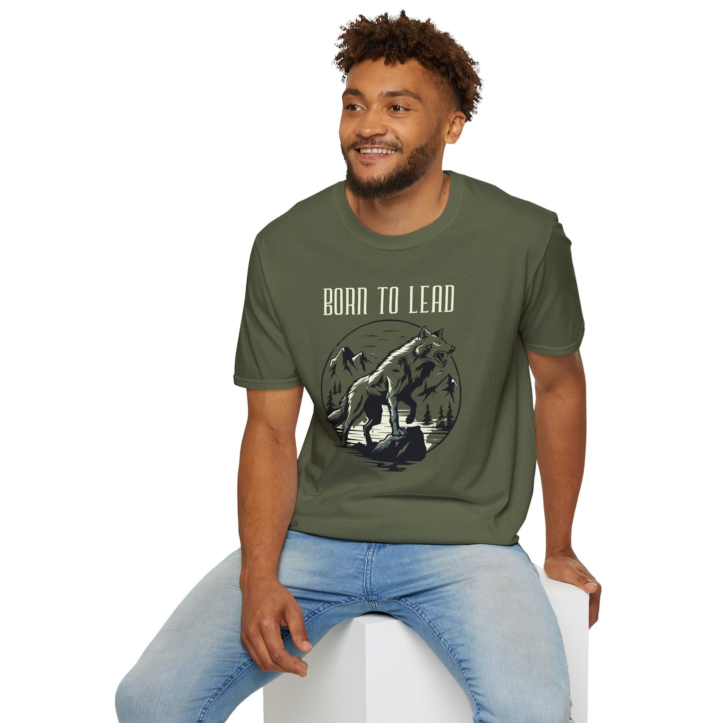 Born To Lead Wolf T-Shirt