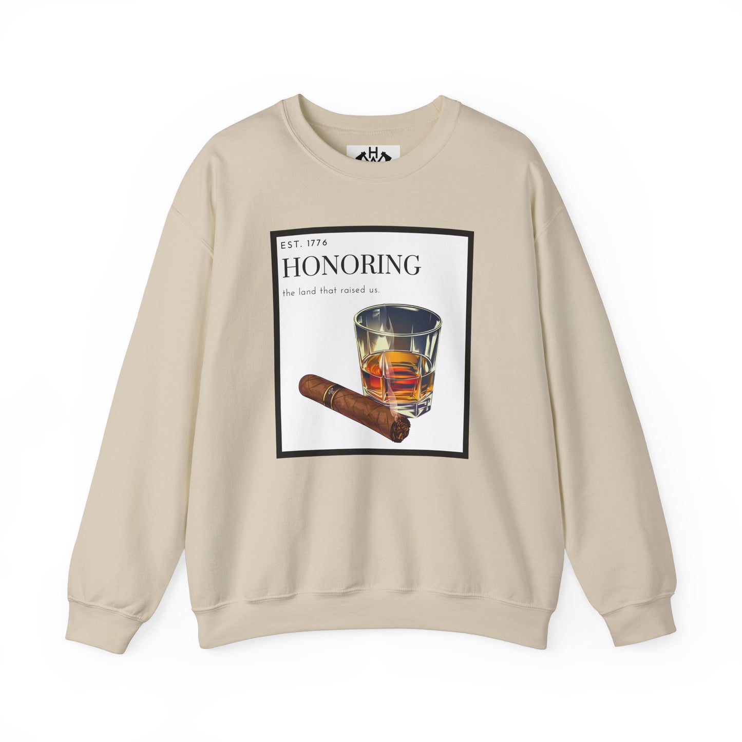 Rustic Cigar Whiskey Sweatshirt