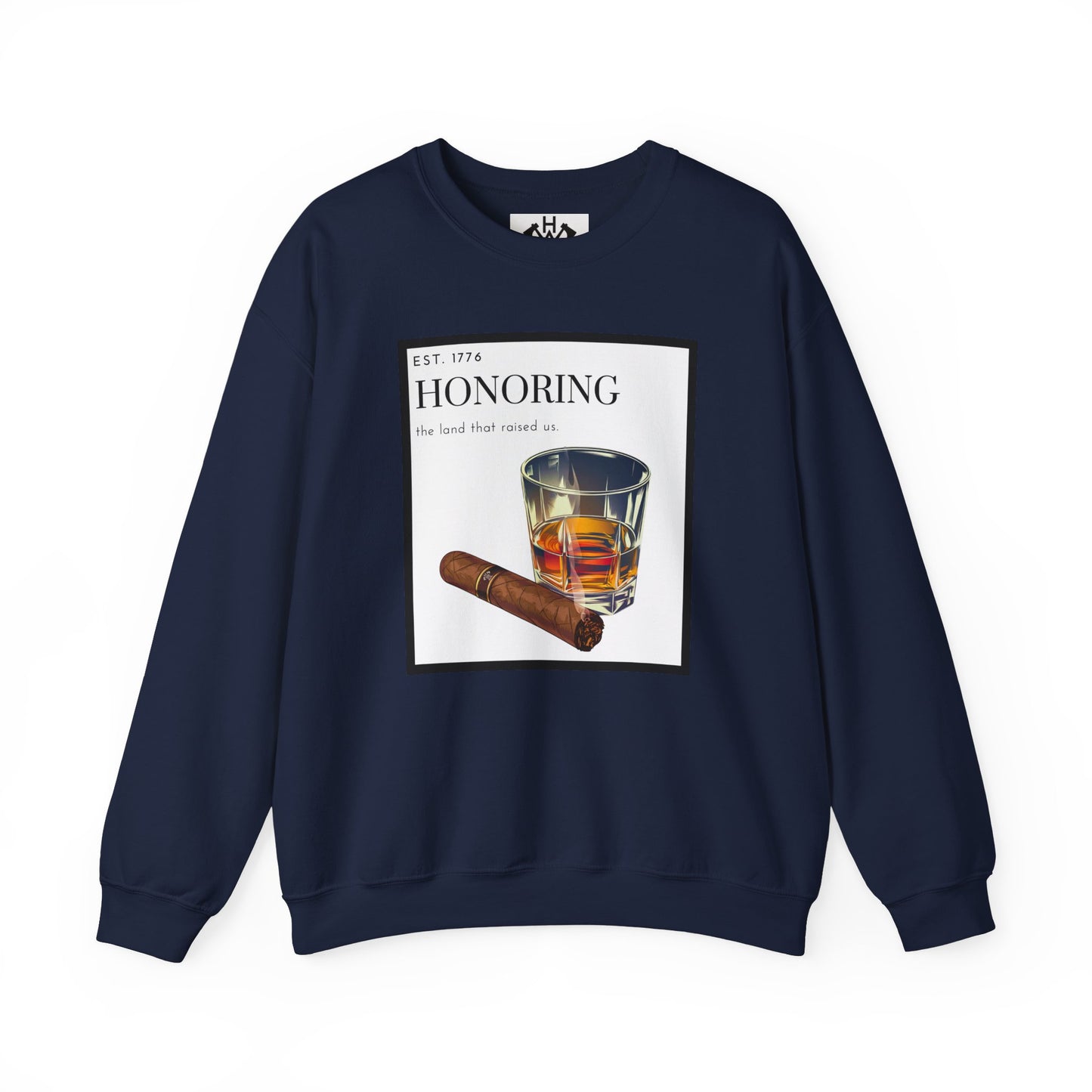 Rustic Cigar Whiskey Sweatshirt